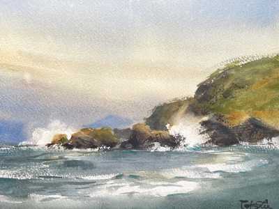 Dawn at Rockaway Beach